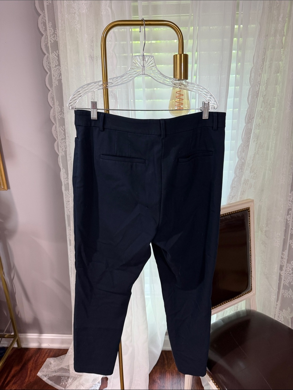 LOFT Skinny Pants in Navy Blue - Picture 3 of 3